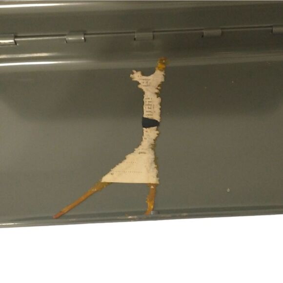 Vintage Lock Box Safe Steel Fire Resistant Security Advertising Promo Needs Lock - Picture 8 of 15